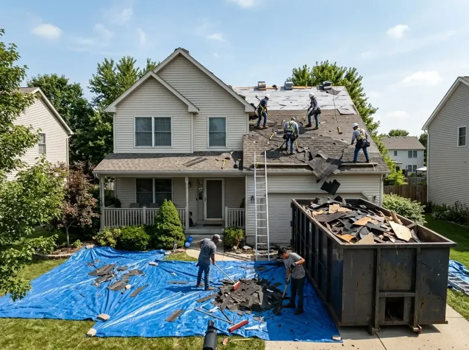 roof-replacement-debris-remova-004 — frequently asked questions, Cheapest Dumpster Rentals in Agoura Hills, CA